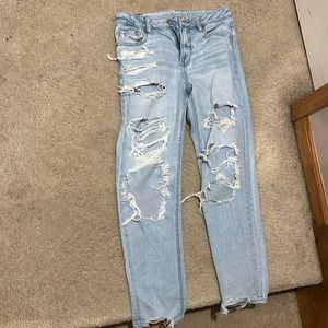 American Eagle ripped jeans